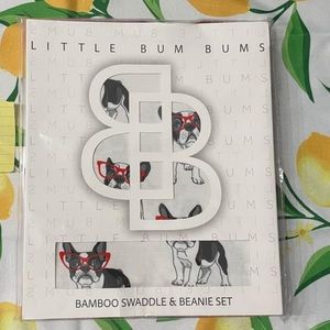 Little Bum Bums Frenchie Swaddle Set